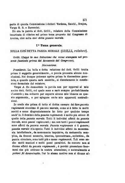 Archivio italiano per le malattie nervose e più particolarmente per le alienazioni mentali organo della Società freniatrica italiana <1874-1891>