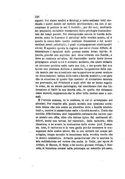 Archivio italiano per le malattie nervose e più particolarmente per le alienazioni mentali organo della Società freniatrica italiana <1874-1891>