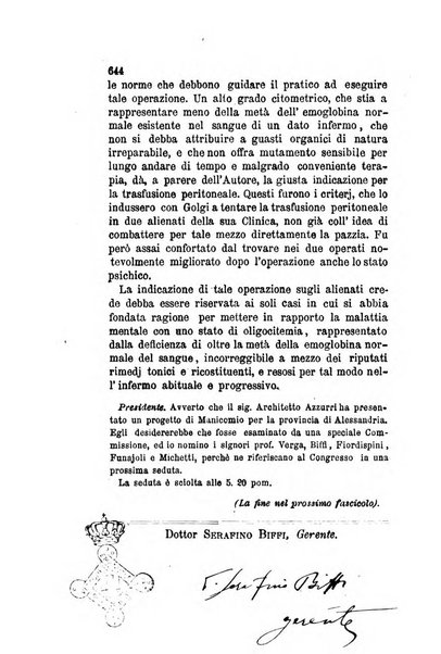 Archivio italiano per le malattie nervose e più particolarmente per le alienazioni mentali organo della Società freniatrica italiana <1874-1891>