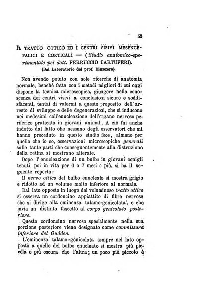 Archivio italiano per le malattie nervose e più particolarmente per le alienazioni mentali organo della Società freniatrica italiana <1874-1891>