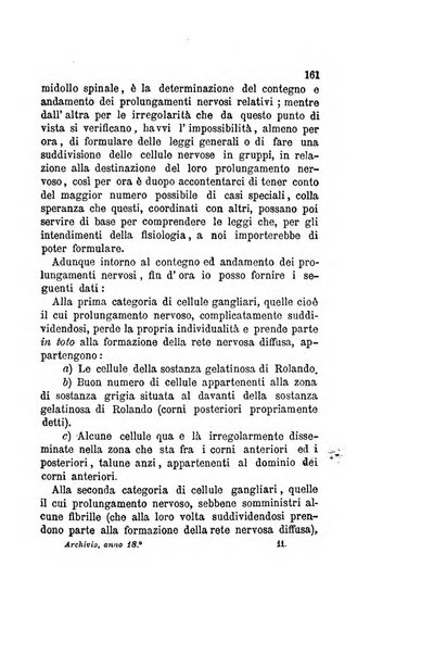 Archivio italiano per le malattie nervose e più particolarmente per le alienazioni mentali organo della Società freniatrica italiana <1874-1891>