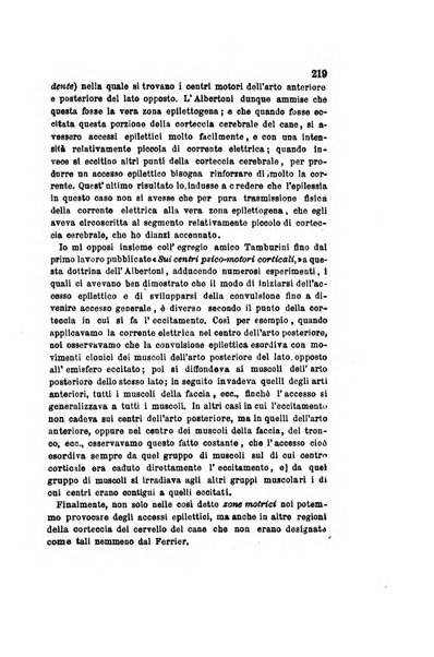 Archivio italiano per le malattie nervose e più particolarmente per le alienazioni mentali organo della Società freniatrica italiana <1874-1891>