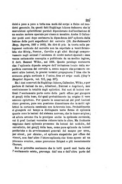 Archivio italiano per le malattie nervose e più particolarmente per le alienazioni mentali organo della Società freniatrica italiana <1874-1891>