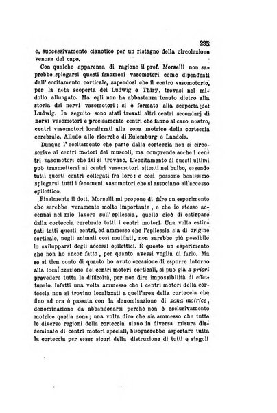 Archivio italiano per le malattie nervose e più particolarmente per le alienazioni mentali organo della Società freniatrica italiana <1874-1891>