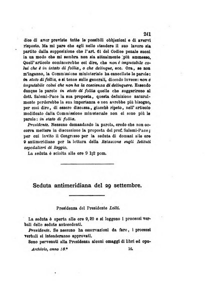 Archivio italiano per le malattie nervose e più particolarmente per le alienazioni mentali organo della Società freniatrica italiana <1874-1891>