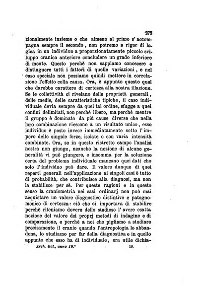 Archivio italiano per le malattie nervose e più particolarmente per le alienazioni mentali organo della Società freniatrica italiana <1874-1891>