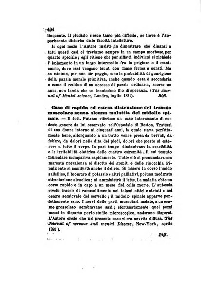 Archivio italiano per le malattie nervose e più particolarmente per le alienazioni mentali organo della Società freniatrica italiana <1874-1891>