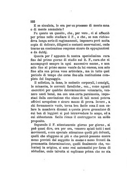 Archivio italiano per le malattie nervose e più particolarmente per le alienazioni mentali organo della Società freniatrica italiana <1874-1891>