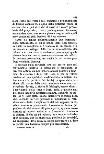 Archivio italiano per le malattie nervose e più particolarmente per le alienazioni mentali organo della Società freniatrica italiana <1874-1891>