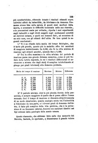 Archivio italiano per le malattie nervose e più particolarmente per le alienazioni mentali organo della Società freniatrica italiana <1874-1891>