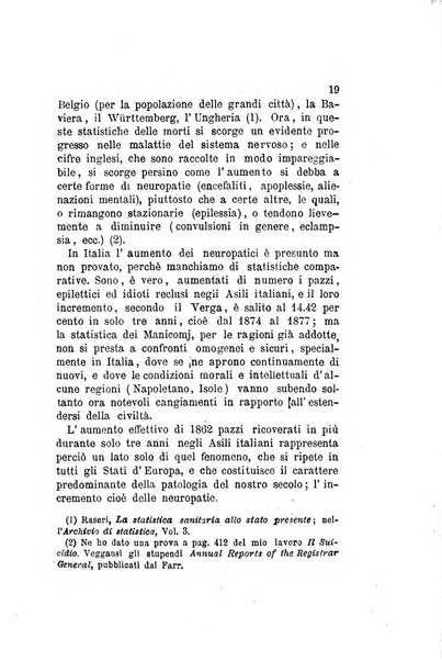 Archivio italiano per le malattie nervose e più particolarmente per le alienazioni mentali organo della Società freniatrica italiana <1874-1891>