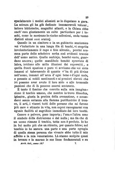 Archivio italiano per le malattie nervose e più particolarmente per le alienazioni mentali organo della Società freniatrica italiana <1874-1891>