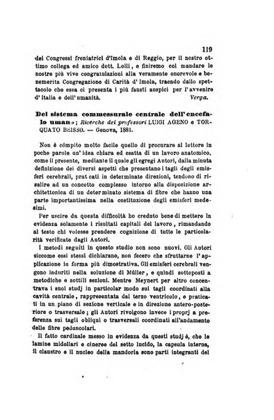 Archivio italiano per le malattie nervose e più particolarmente per le alienazioni mentali organo della Società freniatrica italiana <1874-1891>