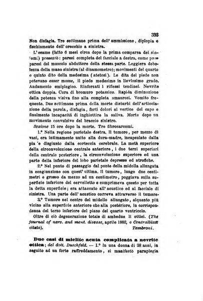 Archivio italiano per le malattie nervose e più particolarmente per le alienazioni mentali organo della Società freniatrica italiana <1874-1891>