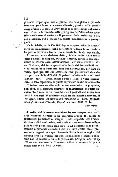 Archivio italiano per le malattie nervose e più particolarmente per le alienazioni mentali organo della Società freniatrica italiana <1874-1891>