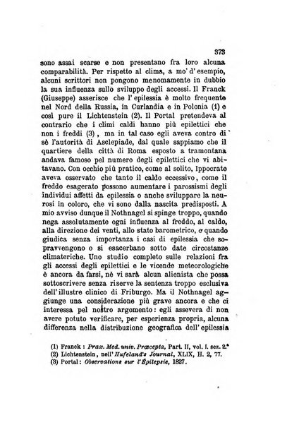 Archivio italiano per le malattie nervose e più particolarmente per le alienazioni mentali organo della Società freniatrica italiana <1874-1891>