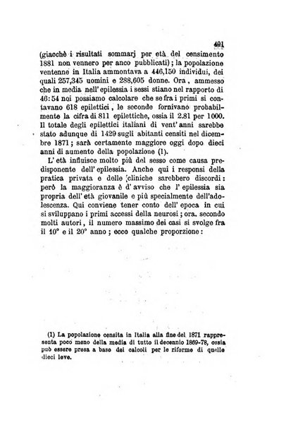 Archivio italiano per le malattie nervose e più particolarmente per le alienazioni mentali organo della Società freniatrica italiana <1874-1891>