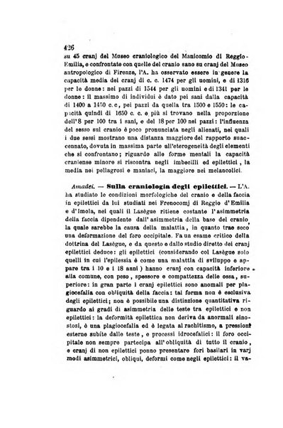 Archivio italiano per le malattie nervose e più particolarmente per le alienazioni mentali organo della Società freniatrica italiana <1874-1891>