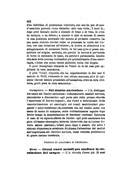 Archivio italiano per le malattie nervose e più particolarmente per le alienazioni mentali organo della Società freniatrica italiana <1874-1891>