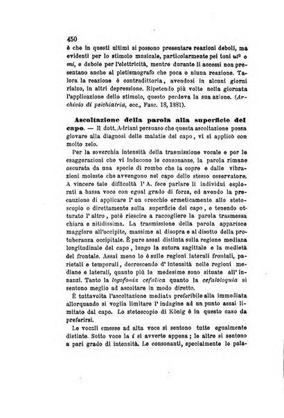 Archivio italiano per le malattie nervose e più particolarmente per le alienazioni mentali organo della Società freniatrica italiana <1874-1891>