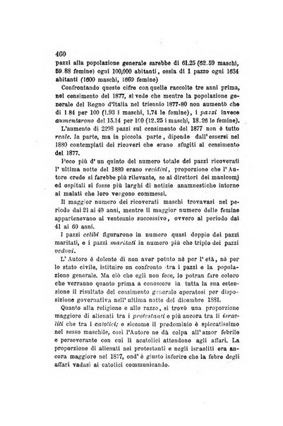 Archivio italiano per le malattie nervose e più particolarmente per le alienazioni mentali organo della Società freniatrica italiana <1874-1891>