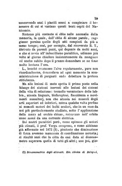 Archivio italiano per le malattie nervose e più particolarmente per le alienazioni mentali organo della Società freniatrica italiana <1874-1891>