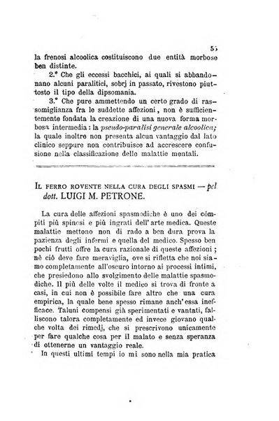 Archivio italiano per le malattie nervose e più particolarmente per le alienazioni mentali organo della Società freniatrica italiana <1874-1891>