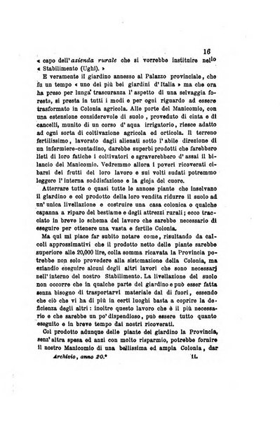 Archivio italiano per le malattie nervose e più particolarmente per le alienazioni mentali organo della Società freniatrica italiana <1874-1891>