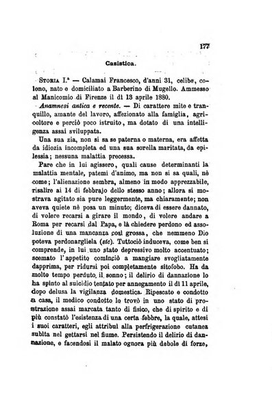 Archivio italiano per le malattie nervose e più particolarmente per le alienazioni mentali organo della Società freniatrica italiana <1874-1891>