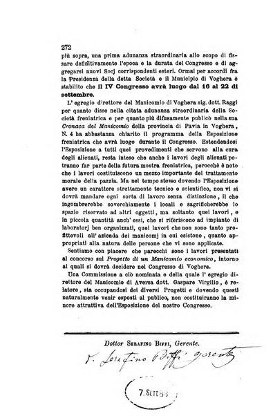 Archivio italiano per le malattie nervose e più particolarmente per le alienazioni mentali organo della Società freniatrica italiana <1874-1891>