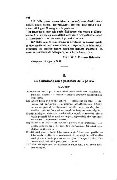 Archivio italiano per le malattie nervose e più particolarmente per le alienazioni mentali organo della Società freniatrica italiana <1874-1891>