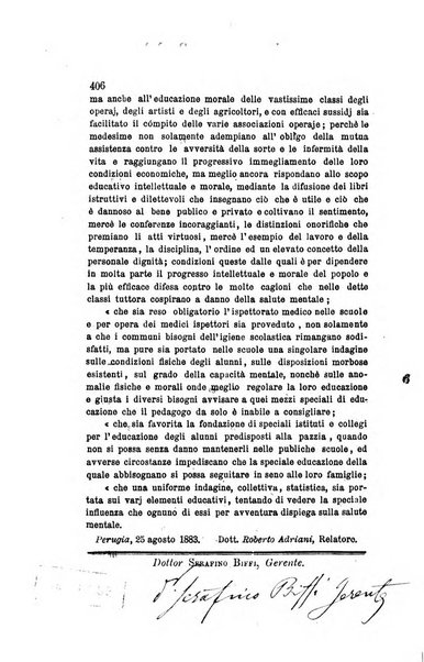 Archivio italiano per le malattie nervose e più particolarmente per le alienazioni mentali organo della Società freniatrica italiana <1874-1891>