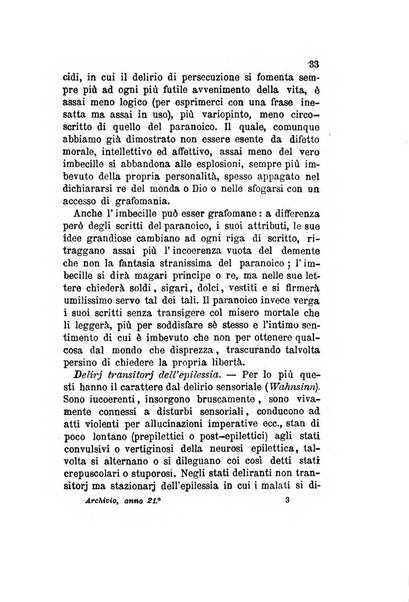 Archivio italiano per le malattie nervose e più particolarmente per le alienazioni mentali organo della Società freniatrica italiana <1874-1891>