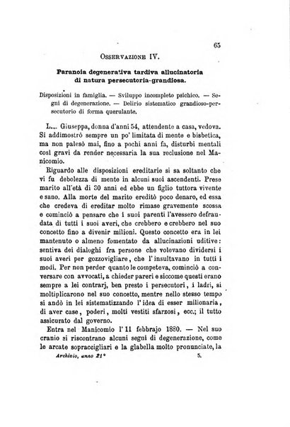 Archivio italiano per le malattie nervose e più particolarmente per le alienazioni mentali organo della Società freniatrica italiana <1874-1891>