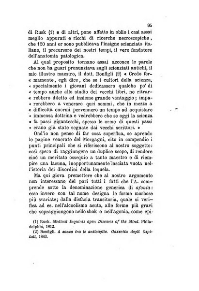 Archivio italiano per le malattie nervose e più particolarmente per le alienazioni mentali organo della Società freniatrica italiana <1874-1891>