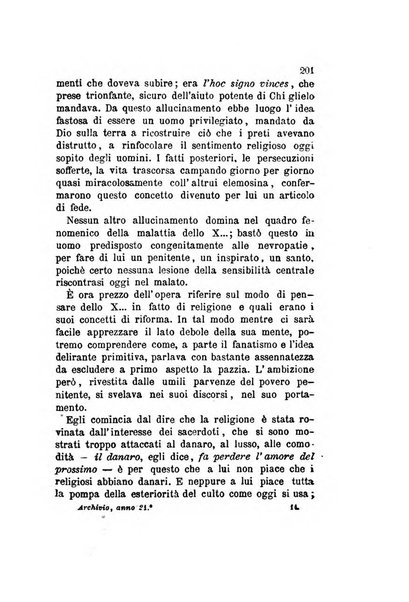 Archivio italiano per le malattie nervose e più particolarmente per le alienazioni mentali organo della Società freniatrica italiana <1874-1891>