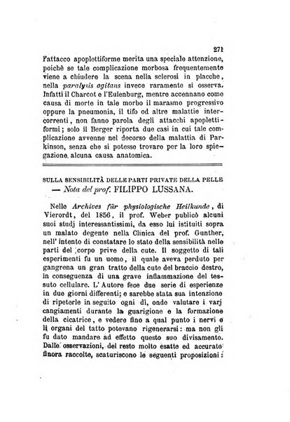 Archivio italiano per le malattie nervose e più particolarmente per le alienazioni mentali organo della Società freniatrica italiana <1874-1891>