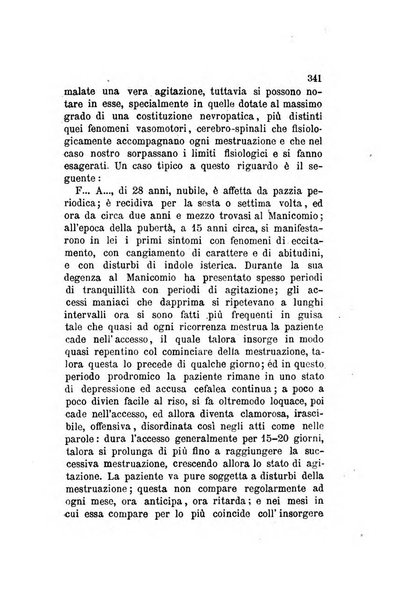 Archivio italiano per le malattie nervose e più particolarmente per le alienazioni mentali organo della Società freniatrica italiana <1874-1891>