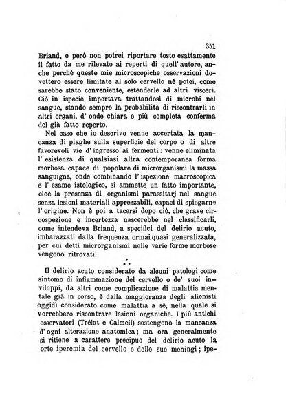 Archivio italiano per le malattie nervose e più particolarmente per le alienazioni mentali organo della Società freniatrica italiana <1874-1891>