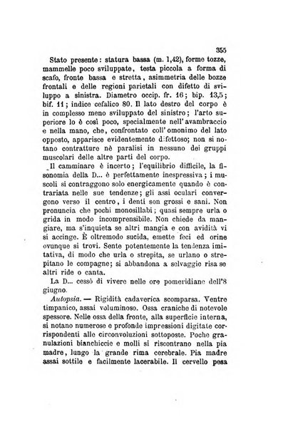 Archivio italiano per le malattie nervose e più particolarmente per le alienazioni mentali organo della Società freniatrica italiana <1874-1891>