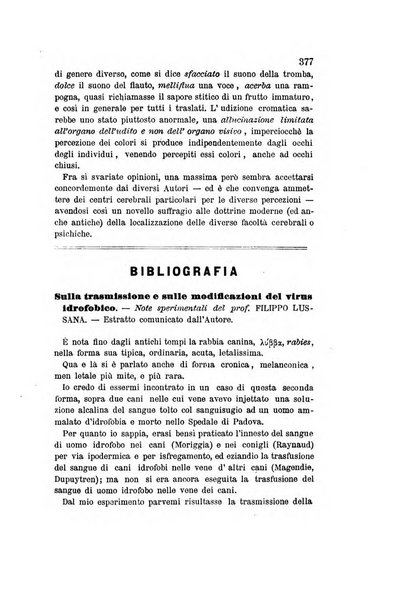 Archivio italiano per le malattie nervose e più particolarmente per le alienazioni mentali organo della Società freniatrica italiana <1874-1891>