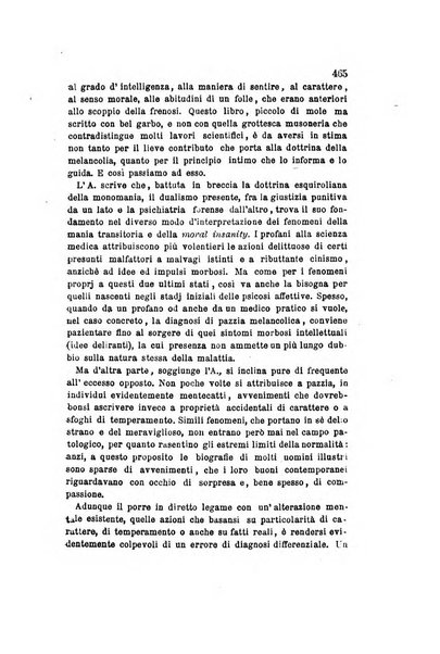 Archivio italiano per le malattie nervose e più particolarmente per le alienazioni mentali organo della Società freniatrica italiana <1874-1891>