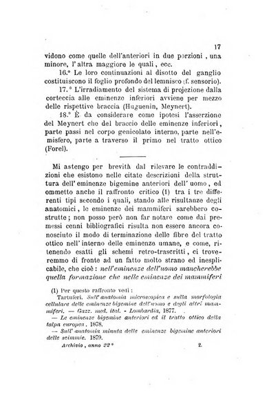 Archivio italiano per le malattie nervose e più particolarmente per le alienazioni mentali organo della Società freniatrica italiana <1874-1891>