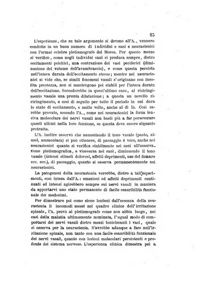 Archivio italiano per le malattie nervose e più particolarmente per le alienazioni mentali organo della Società freniatrica italiana <1874-1891>