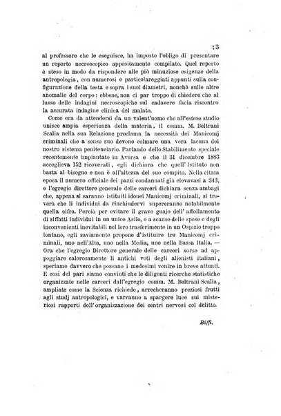 Archivio italiano per le malattie nervose e più particolarmente per le alienazioni mentali organo della Società freniatrica italiana <1874-1891>