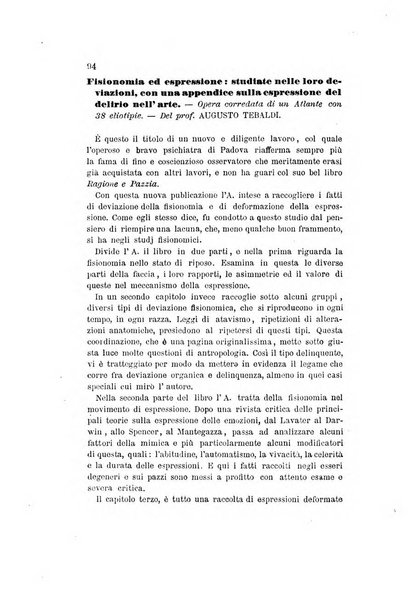 Archivio italiano per le malattie nervose e più particolarmente per le alienazioni mentali organo della Società freniatrica italiana <1874-1891>