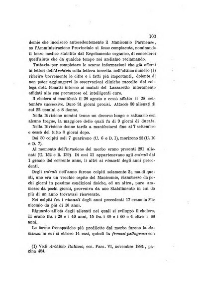 Archivio italiano per le malattie nervose e più particolarmente per le alienazioni mentali organo della Società freniatrica italiana <1874-1891>