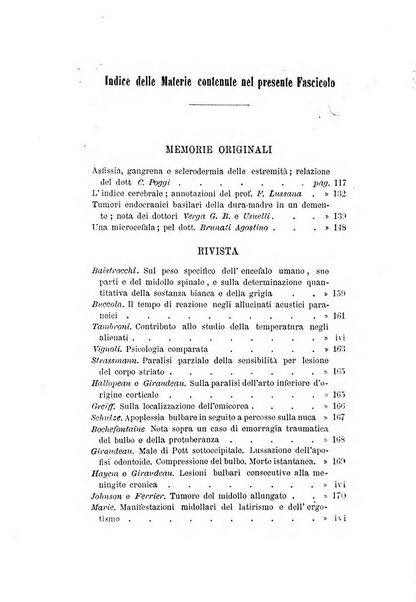 Archivio italiano per le malattie nervose e più particolarmente per le alienazioni mentali organo della Società freniatrica italiana <1874-1891>