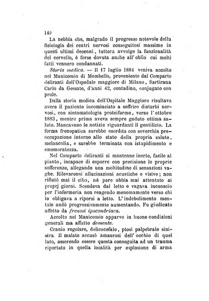 Archivio italiano per le malattie nervose e più particolarmente per le alienazioni mentali organo della Società freniatrica italiana <1874-1891>