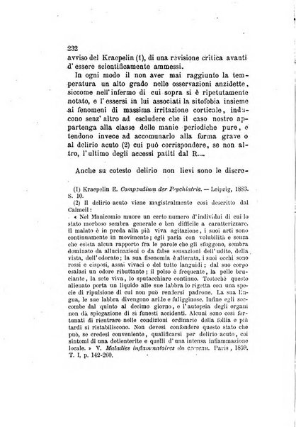 Archivio italiano per le malattie nervose e più particolarmente per le alienazioni mentali organo della Società freniatrica italiana <1874-1891>